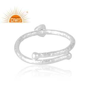 Última venta 925 Sterling Selling Anillo de piedras preciosas de peridoto natural Joyería personalizada para mujeres Regalo para ella - Product Image 2