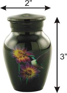 Direct Factory Supplies Premium Velvet Box Set 4 Mini Humming <b>Birds</b> Modern Design Metal Urns Novelty Creative Home <b>Decoration</b> - Product Image 4