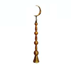 Religious Style Arabic With Deluxe Quality Handmade Brass Minarets Handicrafts With Gold Finished Metal Beautiful <b>Decoration</b> Use - Product Image 1