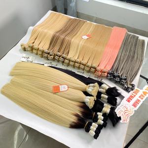 Couleur ombrée, vente en gros, extensions de cheveux humains en vrac, cheveux vierges vietnamiens non traités - Product Image 5