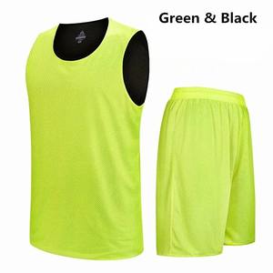 Ensembles de maillots de basket-ball pour hommes, double face, de haute qualité, respirants et à séchage rapide - Product Image 3