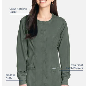 Uniforms Medical Scrub <b>Jacket</b> Nurse Scrub Fleece <b>Jacket</b> <b>for</b> <b>Women</b> Uniforms <b>for</b> Hospital Scrubs Medical Wear - Product Image 6
