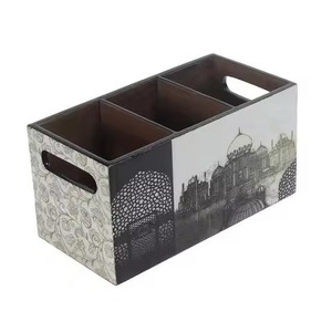 Porta Cubiertos de Madera de Lujo para Cocina, Hotel y Restaurante, Porta Cubiertos de Alta Calidad para Tenedores, Cuchillos y Cucharas - Product Image 4