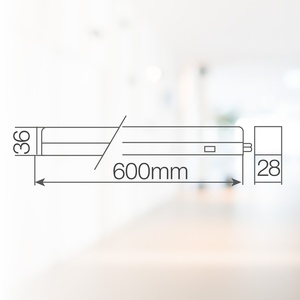 Regleta LED T5 con interruptor 8W CCT 4000-6000K 600mm. (GSC 203800080) - Product Image 6