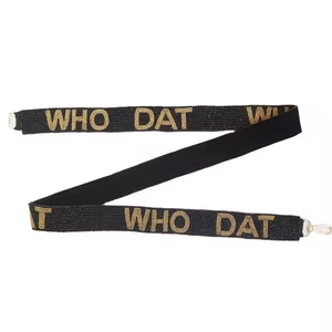 Cinturón de correas bordadas a la moda diseñado para la creatividad y el estilo atrevido Cinturón de cuentas de ajuste moderno de MD HANDICRAFTS - Product Image 1