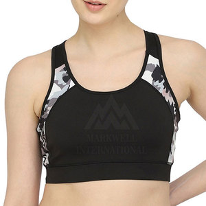 Nouvel arrivage de soutien-gorge de sport pour femmes de haute qualité sans couture vêtements de sport de yoga soutien-gorge de sport fabriqué au Pakistan - Product Image 1