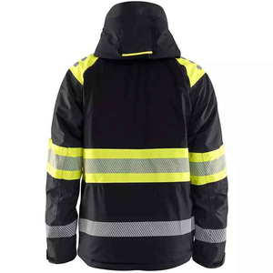 Winter Safety Jackets Men Long Sleeve Hi Vis <b>Reflective</b> Safety Cheap Prices Hot Sale 2024 <b>Top</b> Quality Winter Jacket for Men - Product Image 2
