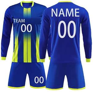 Customize slim <b>fit</b> sport football jersey set <b>shirts</b> wholesale soccer Uniforms Manufacturer kits wear - Product Image 6