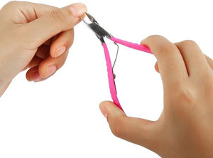 Coupe-ongles pour cuticules, lame incurvée, acier inoxydable, outil de toilettage professionnel avec une large ouverture de mâchoire pour les ongles des doigts - Product Image 4