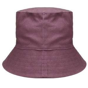 Designers unis vierges vente en gros qualité logo personnalisé chapeaux unisexe impression double face porter réversible seau chapeau - Product Image 4