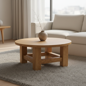 CARPENTER COFFEE <b>TABLE</b> <b>Brown</b> Color - Product Image 2