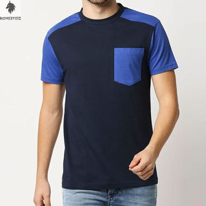 เสื้อยืดผ้าฝ้าย100% สำหรับผู้ชายระบายอากาศคอกลมสไตล์ฮิปฮอปสีทึบลายย้อมธรรมดา - Product Image 1