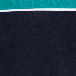 Veste coupe-vent en nylon respirant pour hommes, logo personnalisé, coupe-vent, conception de blocs de couleurs, fermeture éclair de grande taille pour l'extérieur, vente en gros - Product Image 5