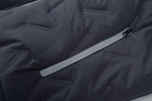 Veste d'hiver décontractée pour homme, veste chaude pour jeunes avec capuche épaisse, veste rembourrée - Product Image 3