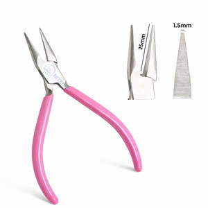 Alicates de Punta de Cadena con Mordaza Suave, Herramienta Manual para Hacer Joyas, para Abalorios, Modelado de Alambre, Uso Artesanal de Precisión - Product Image 2
