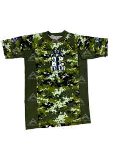 Camiseta de Manga Corta Serie Patriot - Rashguard Color Desierto y Pantalones Cortos de Lucha para MMA - Product Image 4