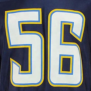 Jersey de Fútbol Americano Profesional Sublimado, el Mejor Tamaño, Hecho en Pakistán, para Venta en Línea a un Precio Accesible - Product Image 3