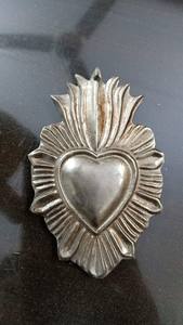 ของตกแต่งผนังโลหะรูปหัวใจสไตล์เม็กซิกัน  งานโลหะประดับ  ของตกแต่งบ้านรูปหัวใจแบบเม็กซิกัน - Product Image 3