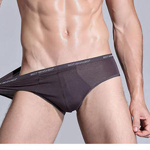 <span class=keywords><strong>Prix</strong></span> d'usine, haute élasticité, logo personnalisé, caleçons élastiques en jacquard, caleçons en coton antibactériens pour hommes - Product Image 4