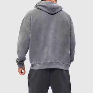 Sweat à capuche pour hommes femmes confortable mode impression à capuche avec logo brodé personnalisation solide - Product Image 2