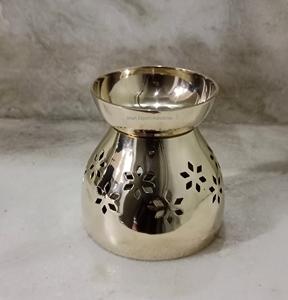 Latest Brass Incense Burner <b>Oud</b> <b>Bakhoor</b> Home Fragrance Tealight and Incense Burner for Yoga Meditation Incense Holder - Product Image 6