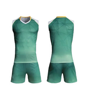 Conjunto de Uniforme de Voleibol de Poliéster, Ropa Deportiva de Equipo, Uniforme de Jersey de Voleibol Personalizado al por Mayor - Product Image 1
