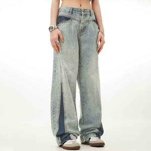 Nuevo estilo Uso al aire libre Mujeres Pantalones holgados Mejor calidad Color sólido Venta al por mayor Pantalones holgados para mujeres en precio barato - Product Image 2