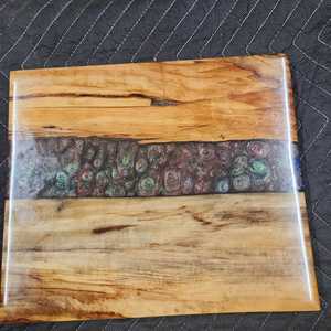 Produit en bambou planche à découper en bois et en résine planche à fromage rectangulaire durable planche à fromage avec logo personnalisé à l'adresse artisanat - Product Image 4