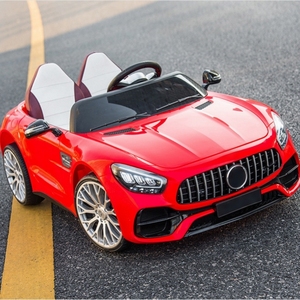 Voiture électrique pour enfants de qualité supérieure, batterie 12v, 2 places avec télécommande parentale, lecteur MP3, klaxon fonctionnel, <span class=keywords><strong>ensemble</strong></span> cadeau de luxe pour enfants - Product Image 2