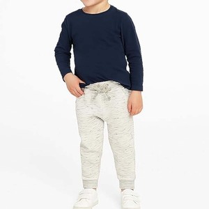 ชุดกางเกงจ็อกเกอร์สำหรับเด็กชายวัยหัดเดิน, กางเกงวอร์มเอวยางยืดมีเชือกผูกทำจากผ้าฝ้าย2-7ตัน - Product Image 1