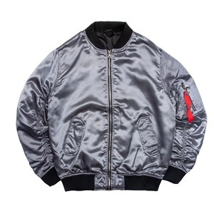 Wholesale Custom Autumn Plus Size Single Button Varsity <b>Jacket</b> Printed Embroidered Satin <b>Baseball</b> Varsity <b>Jacket</b> <b>for</b> <b>men</b> - Product Image 6