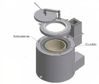 Fabricant en gros de fours à creuset à combustion au mazout en Inde avec moteur principal et alimentation acide à prix raisonnable
