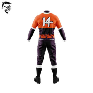 2025 Conjuntos de uniformes de béisbol al por mayor | Camisetas de equipo para adultos con logotipo personalizado Ropa deportiva transpirable OEM/ODM - Product Image 5
