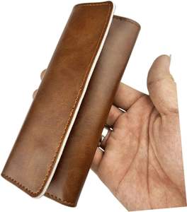 OEM Wholesale Custom Made Compact Eyelash Tweezers Storage Bag Portable Faux Leather Organizer Case for <b>Lash</b> <b>Extension</b> Tools - Product Image 4