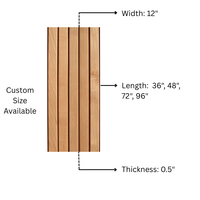 Panel Dinding Kayu Solid 3D Klasik Modern Kedap Suara, Dekorasi Interior Kayu, Aksen Dinding untuk Villa, Kamar Tidur, Ruang Tamu