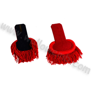 Épaulettes d'épaule uniformes rouges de cérémonie personnalisées de qualité supérieure à vendre accessoires uniformes de cérémonie personnalisés - Product Image 2