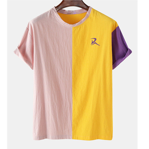 Camiseta de Hombre Nueva, Material de Algodón/Poliéster, Secado Rápido, Ecológica, Transpirable, Personalizable, Estilo Único para Mayor Venta - Product Image 1