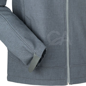 Chaqueta Softshell para hombre hecha a medida de gran tamaño más vendida, último diseño, precio barato, chaqueta Softshell de colores contrastantes para hombre - Product Image 4