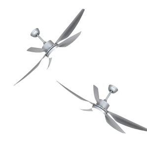 Ecofan Sapphire LED Luz Decorativa Hotel Ventilador de Techo con Control Remoto ABS Embalaje Personalizado Excelente Valor Hecho Vietnam - Product Image 5