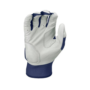 OEM ถุงมือเบสบอลเล่นซอฟต์บอลคุณภาพสูงสั่งทำโลโก้ได้ตามต้องการมีห่วงปิดหนังแกะแท้ - Product Image 5