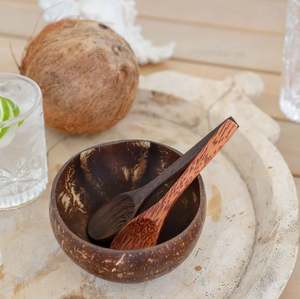 Factory <b>Cheap</b> Customized Size and Design Coconut Shell Bowl/ Vietnam Coconut Bowl - Product Image 6