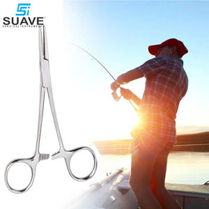 คีมล็อคปลายตรงโค้ง คีมผ่าตัดสแตนเลสสําหรับการผ่าตัดโดย SUAVE เครื่องมือผ่าตัด - Product Image 4