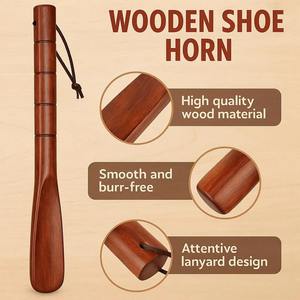 ตัวยกรองเท้าไม้ตัวยาวหรูหราคุณภาพสูงสำเร็จรูปสวมใส่สบายใช้งานได้จริงสำหรับผู้ชายผู้หญิงใช้ในบ้านสำนักงานที่อินเดีย - Product Image 4