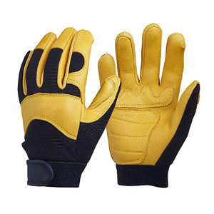 Gants de moto antidérapants Gants de sports de plein air avec doigt complet Gants de moto avec logo personnalisé fabriqués au Pakistan - Product Image 6