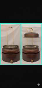 Recipiente para Calentar Comida de Acero Inoxidable de Buena Calidad para Fiestas de Buffet y Restaurantes, Diseño Fabuloso, Decorativo para Servir Comida - Product Image 5