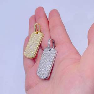 Pendentif Hip Hop Diamant Rond pour Homme - Product Image 2