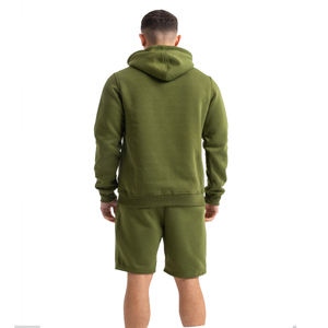 Vêtements personnalisés vierge détresse pleine fermeture éclair sweat à capuche court et Double taille sweat hiver coupe-vent survêtements hommes - Product Image 6