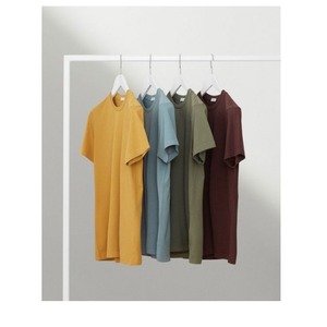 เสื้อยืดผ้าฝ้าย100% 230กรัมสำหรับผู้ชายโอเวอร์ไซส์ส่งออกจาก BD สำหรับฤดูร้อน - Product Image 4