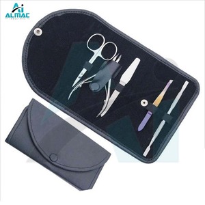 ALMAC Kits de manicura profesionales de diseño múltiple Juego de 6 piezas Herramientas de cuidado de uñas de acero inoxidable para salón y uso doméstico - Product Image 3