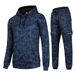 Sublimación personalizada Hombres Chándal 3D Sudadera con capucha Jogger Set Transpirable Poliéster Cálido Parejas Impreso Sudadera Tallas grandes - Product Image 4